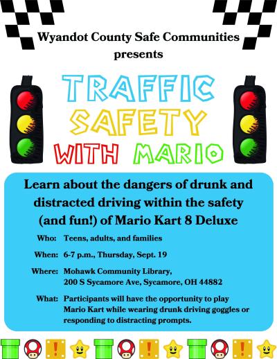 Traffic Safety With Mario Flyer