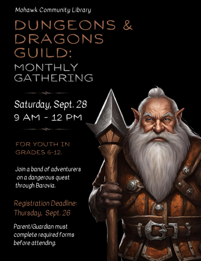 Dungeons & Dragons Guild: Monthly Gathering for September 2024